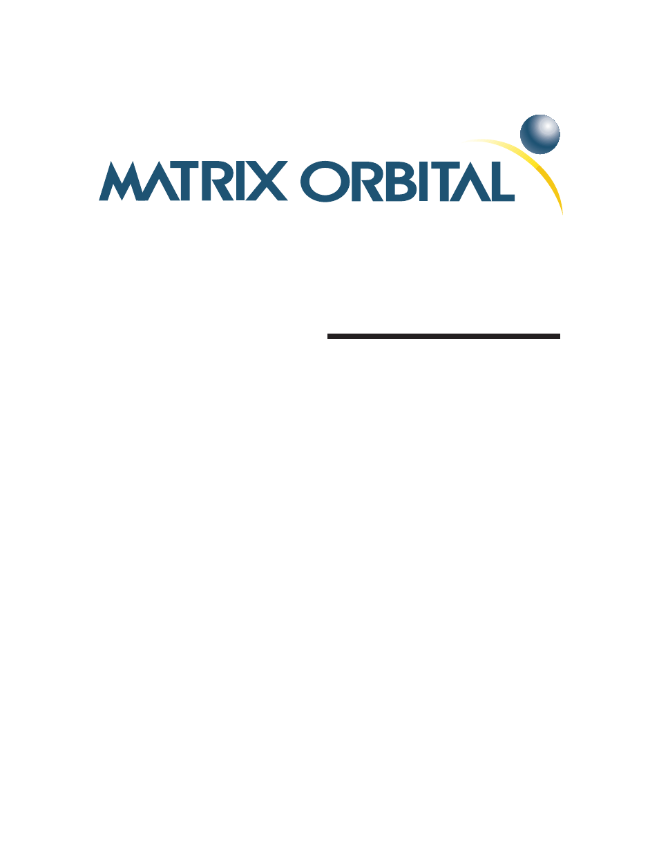 Matrix Orbital LK204-25 Legacy User Manual | 62 pages