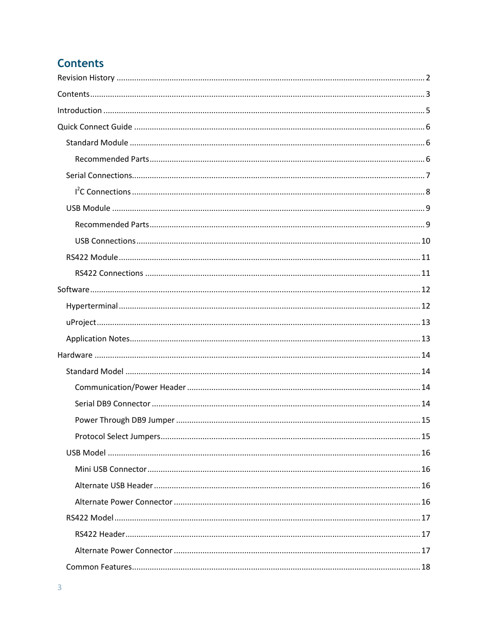 Matrix Orbital LK402-25 User Manual | Page 3 / 43