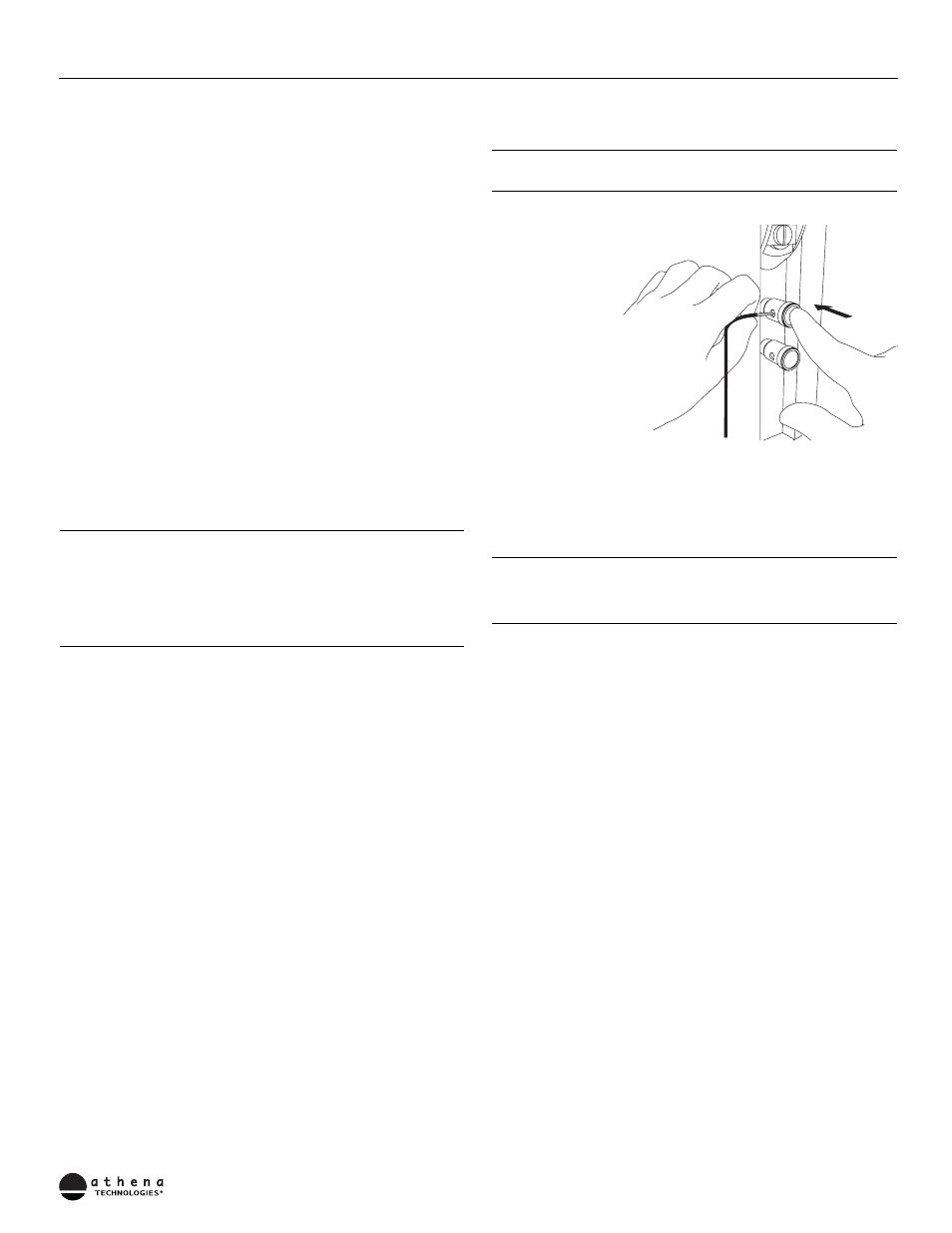 Montage des lautsprechers - ws-15, Montage des lautsprechers - ws-60, Anschluss der lautsprecher | Athena Technologies WS-60 User Manual | Page 11 / 24
