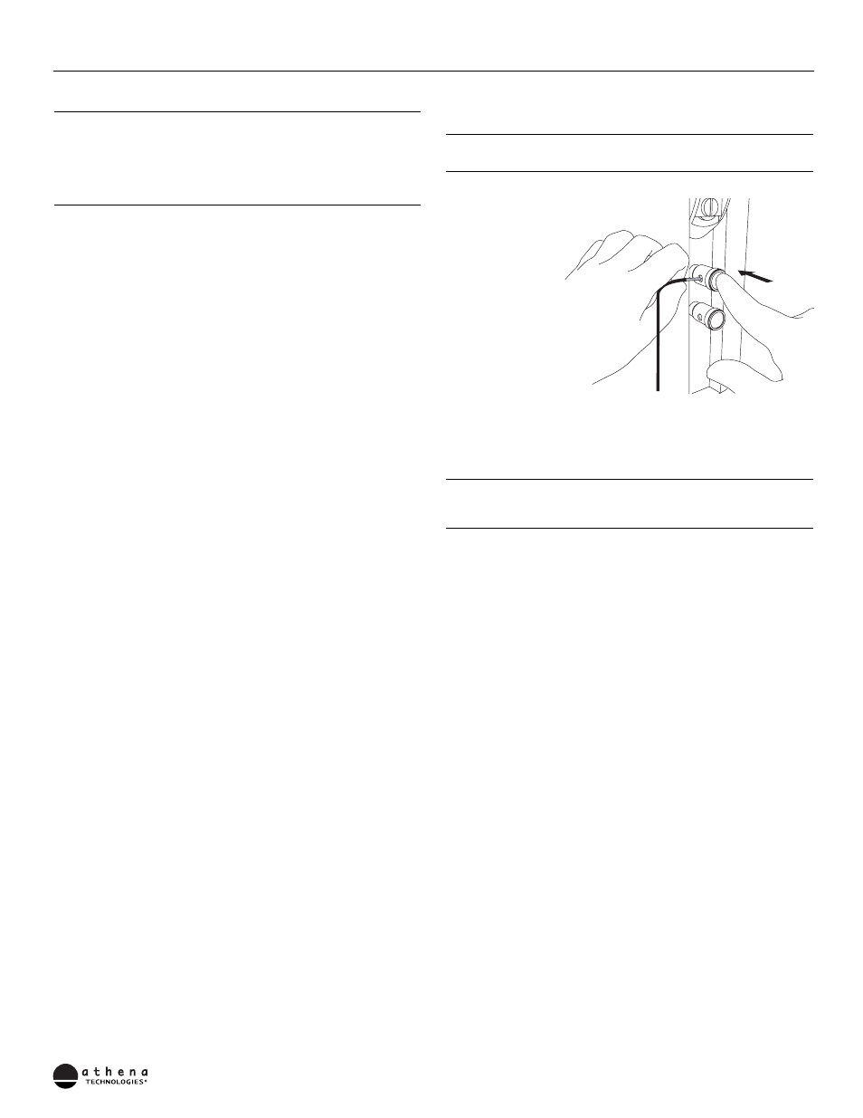 Montering af højttaler ws-60, Tilslutning af højttalere, Garanti uden for usa og canada | Athena Technologies WS-60 User Manual | Page 13 / 24