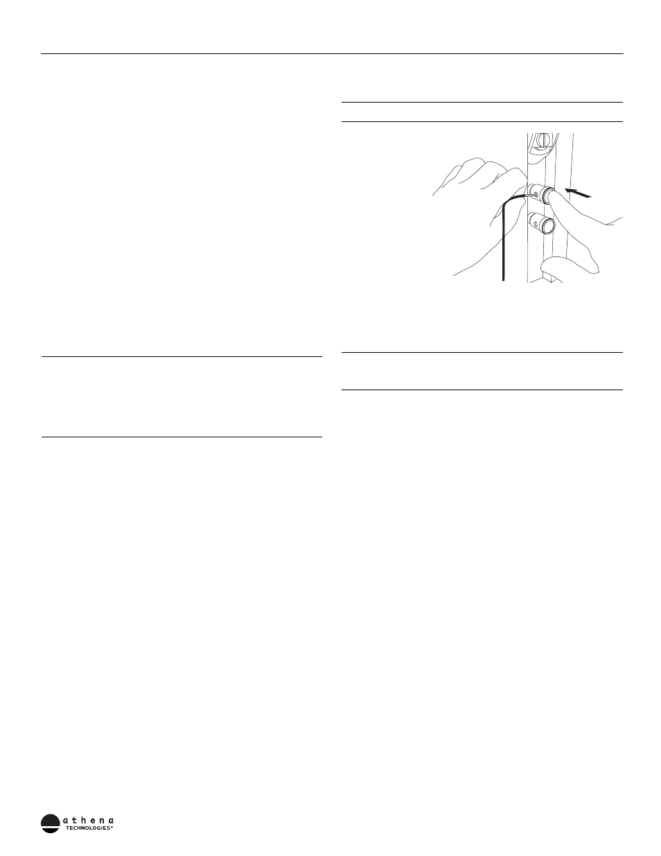 Athena Technologies WS-60 User Manual | Page 17 / 24