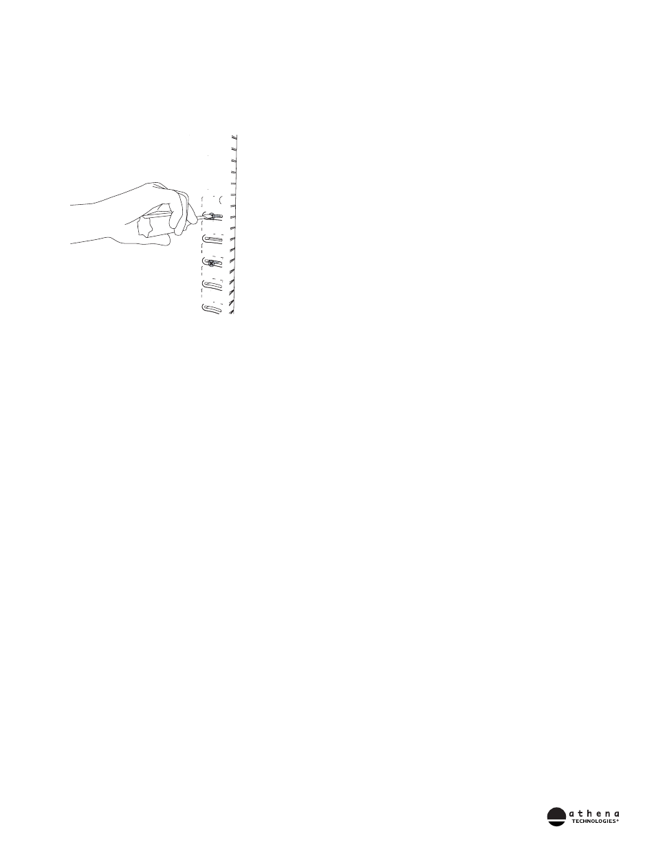Athena Technologies WS-60 User Manual | Page 22 / 24