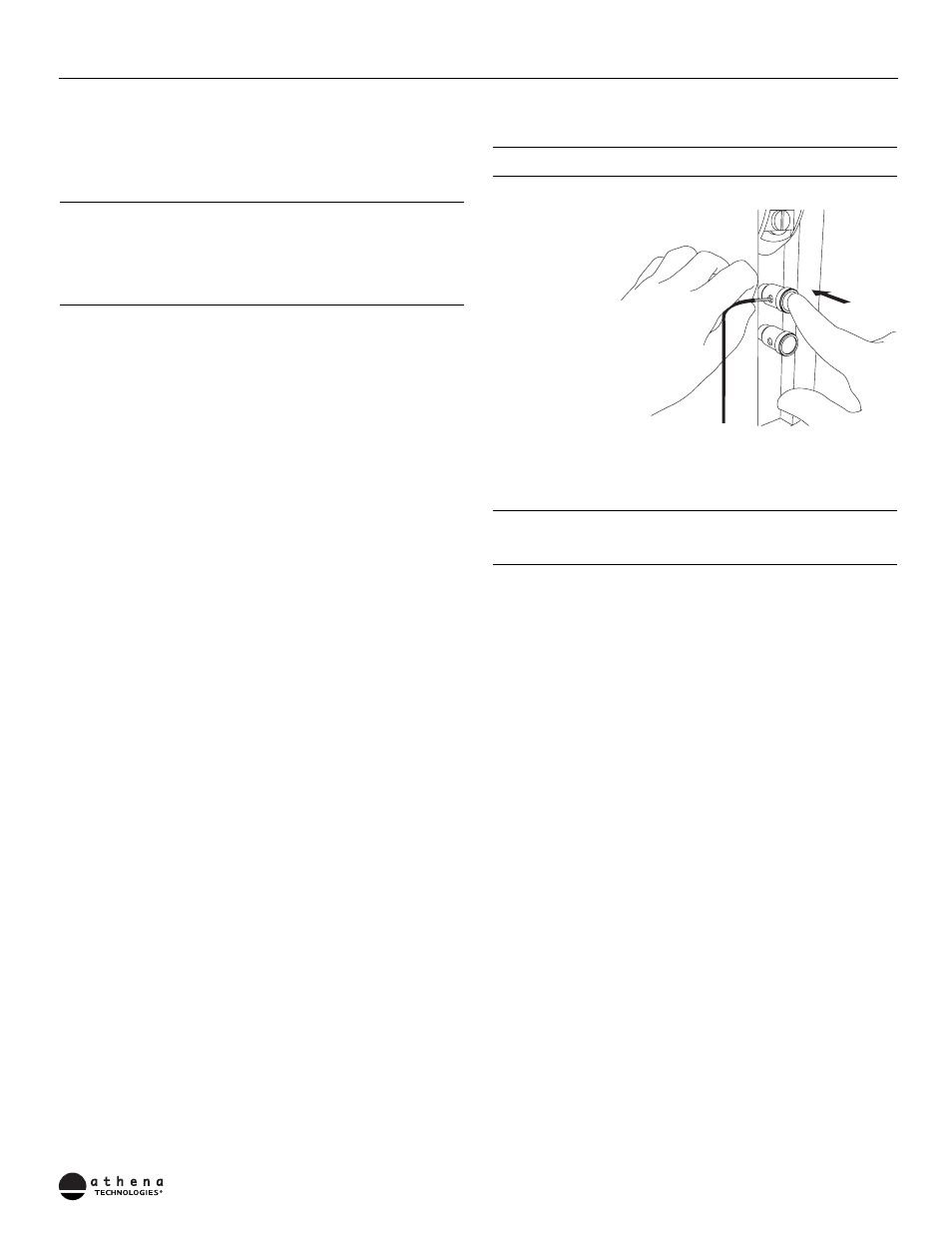 Speaker mounting - ws-15, Speaker mounting - ws-60, Speaker connections | Warranty outside of the united states and canada | Athena Technologies WS-60 User Manual | Page 3 / 24