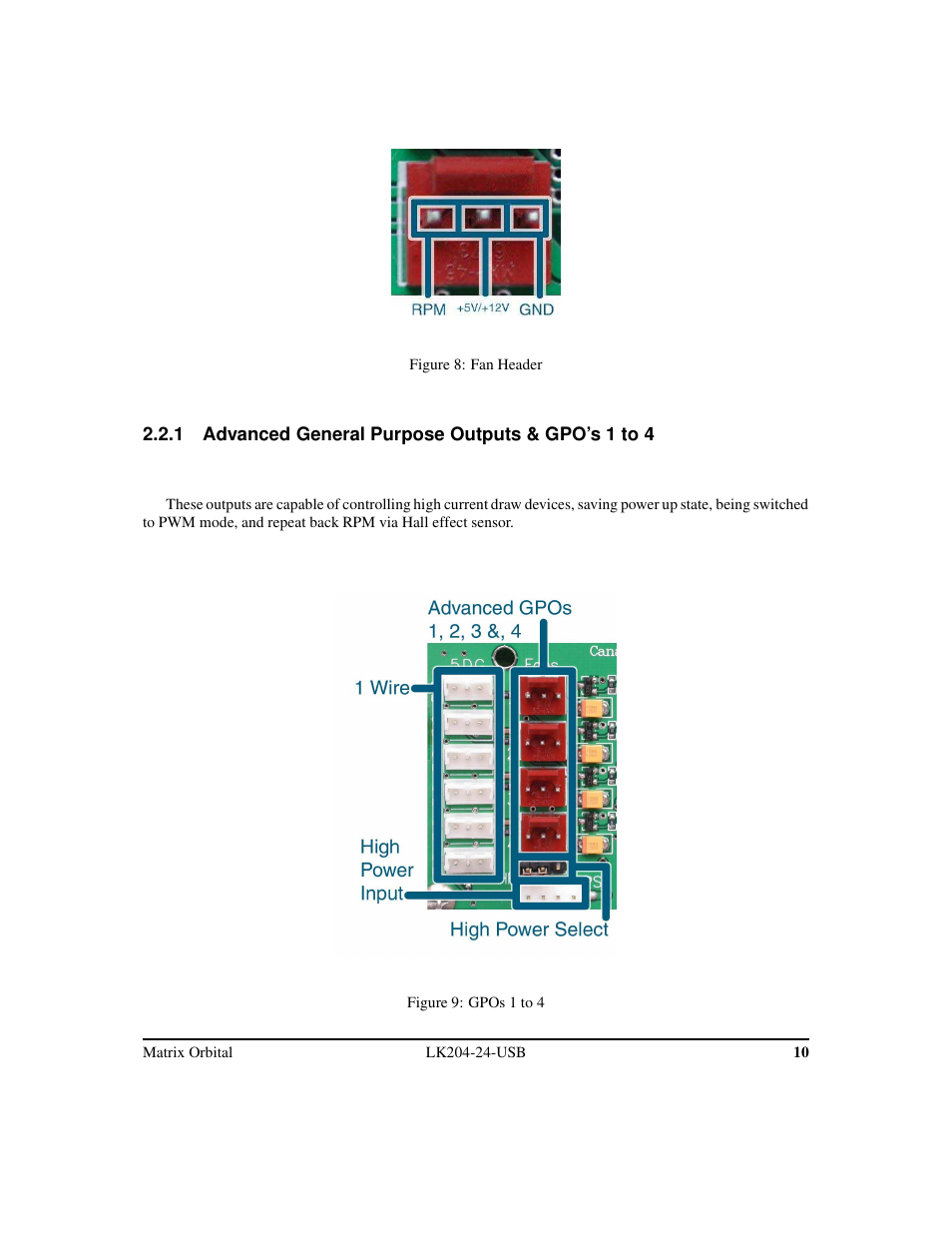 Matrix Orbital LK204-24-USB User Manual | Page 14 / 49