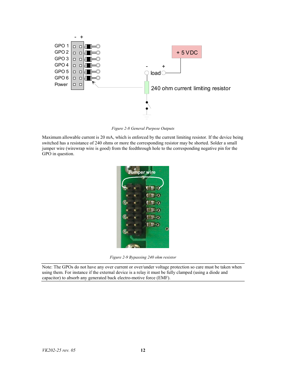 Matrix Orbital VK202-25 Legacy User Manual | Page 12 / 35