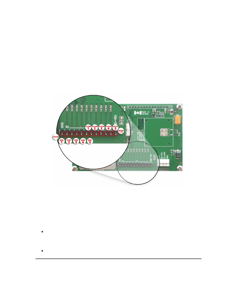 3troubleshooting, 7 keypad interface connector | Matrix Orbital VK204-25 Legacy User Manual | Page 19 / 61