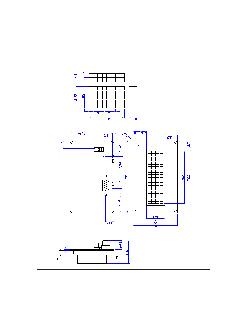 3 physical layout | Matrix Orbital LCD2041 User Manual | Page 53 / 55