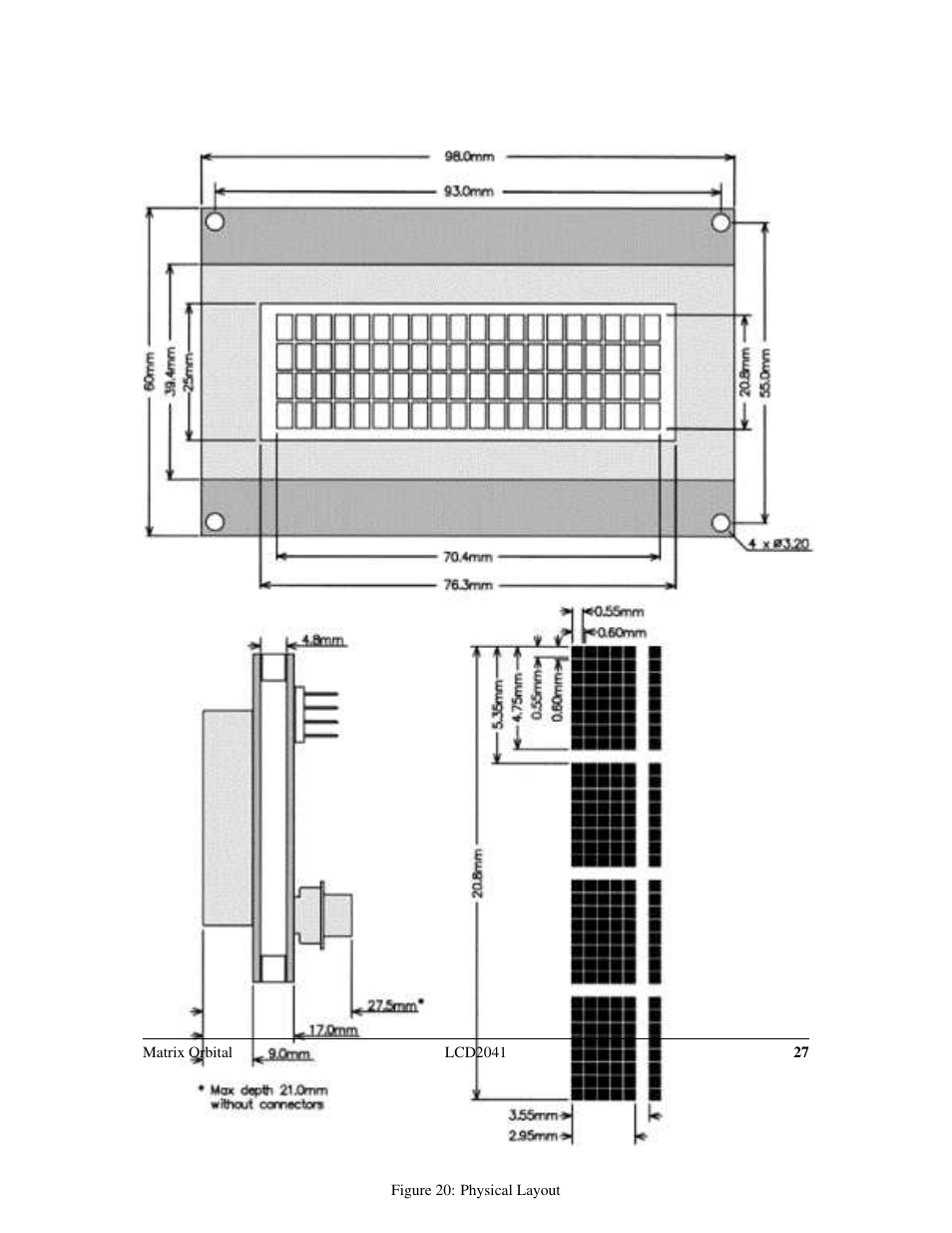 Matrix Orbital LCD2041 Legacy User Manual | Page 30 / 33