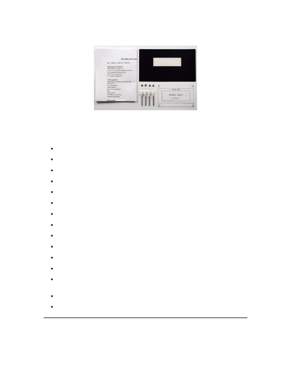 3 features | Matrix Orbital VFD2041 User Manual | Page 10 / 53