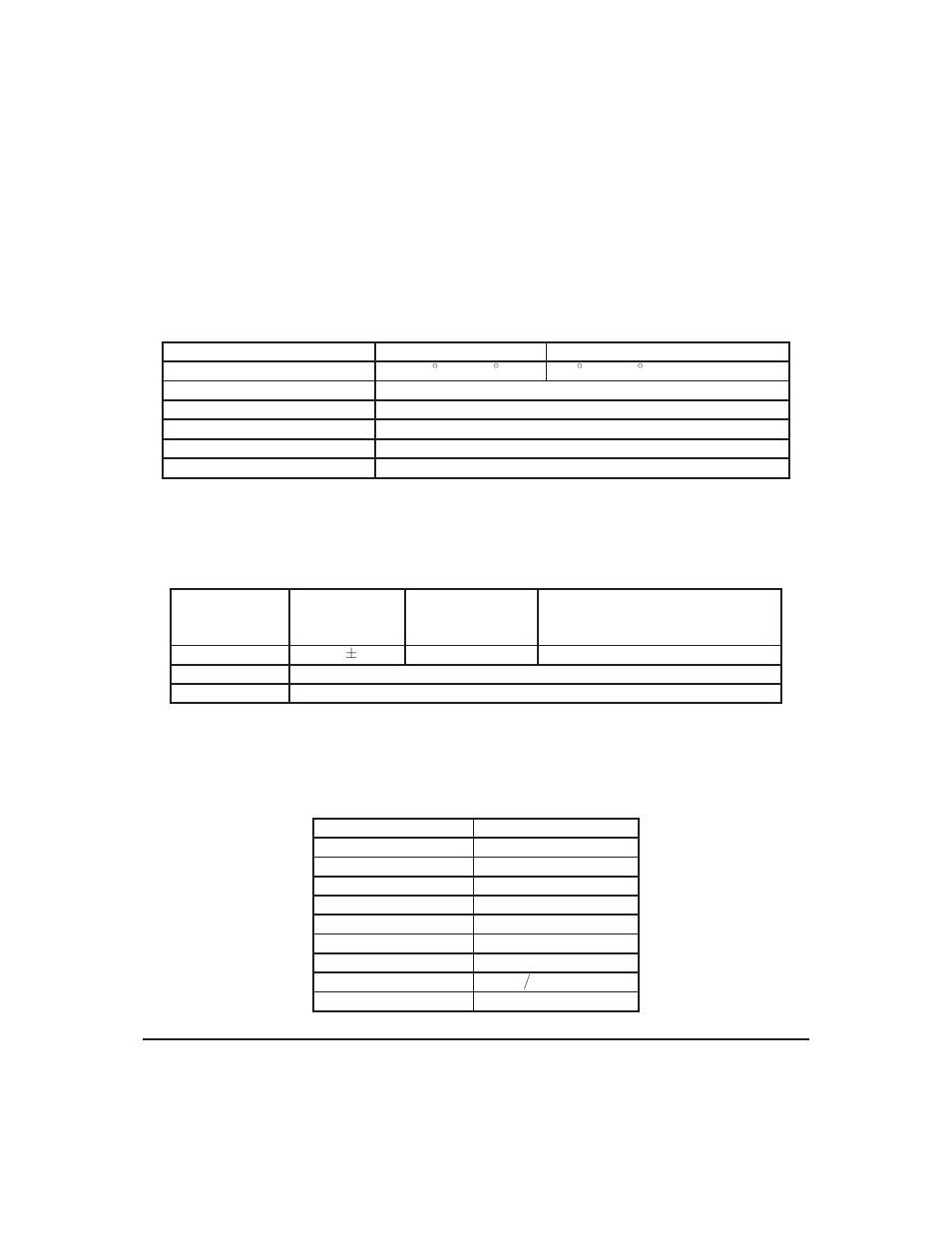 12 appendix, 1 specifications, 2 optical characteristics | Matrix Orbital VFD2041 User Manual | Page 51 / 53