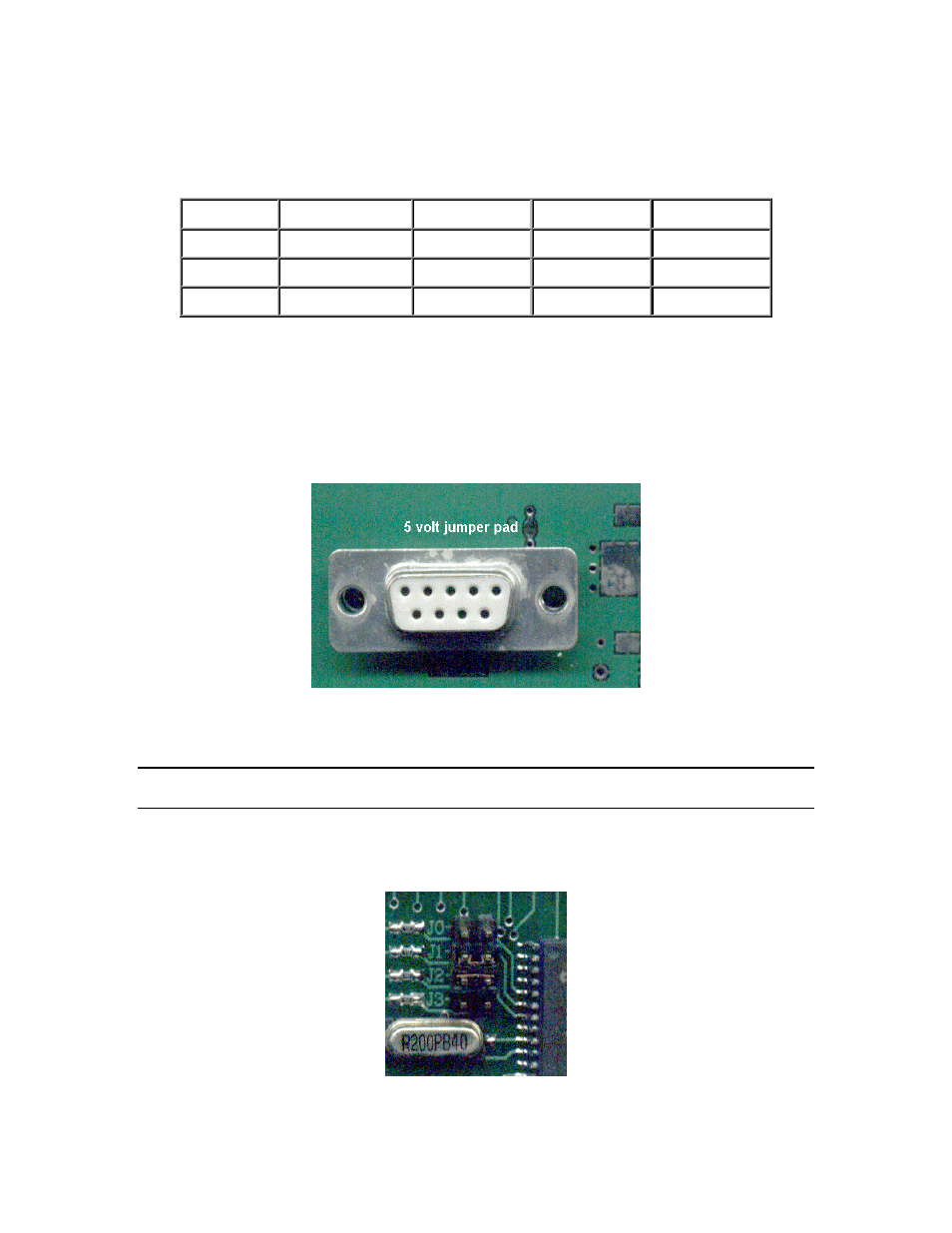 2 applying power via the rs-232 connector, 3 configuring rs-232 and i | Matrix Orbital VFD2041 Legacy User Manual | Page 10 / 30