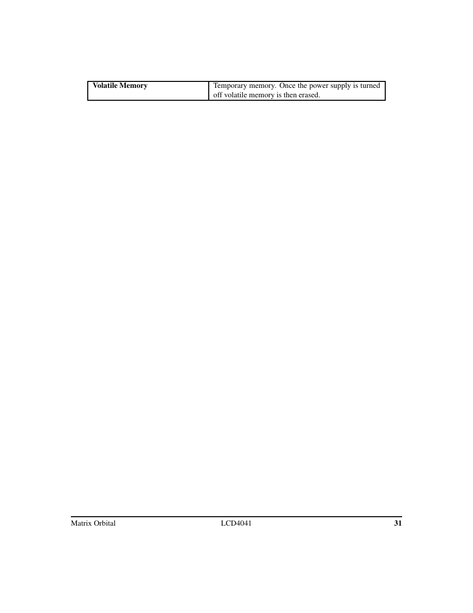 Matrix Orbital LCD/VFD Legacy User Manual | Page 34 / 34
