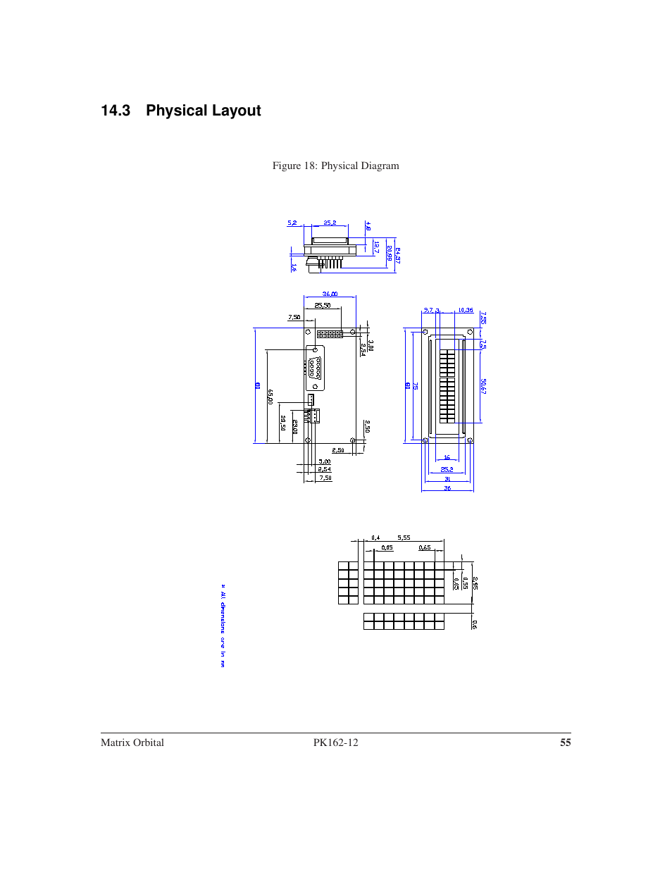 3 physical layout | Matrix Orbital PK162-12 User Manual | Page 59 / 60