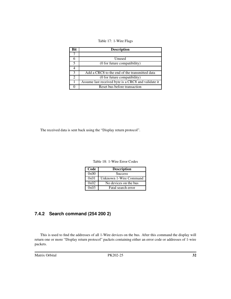 Matrix Orbital PK202-25 User Manual | Page 36 / 50