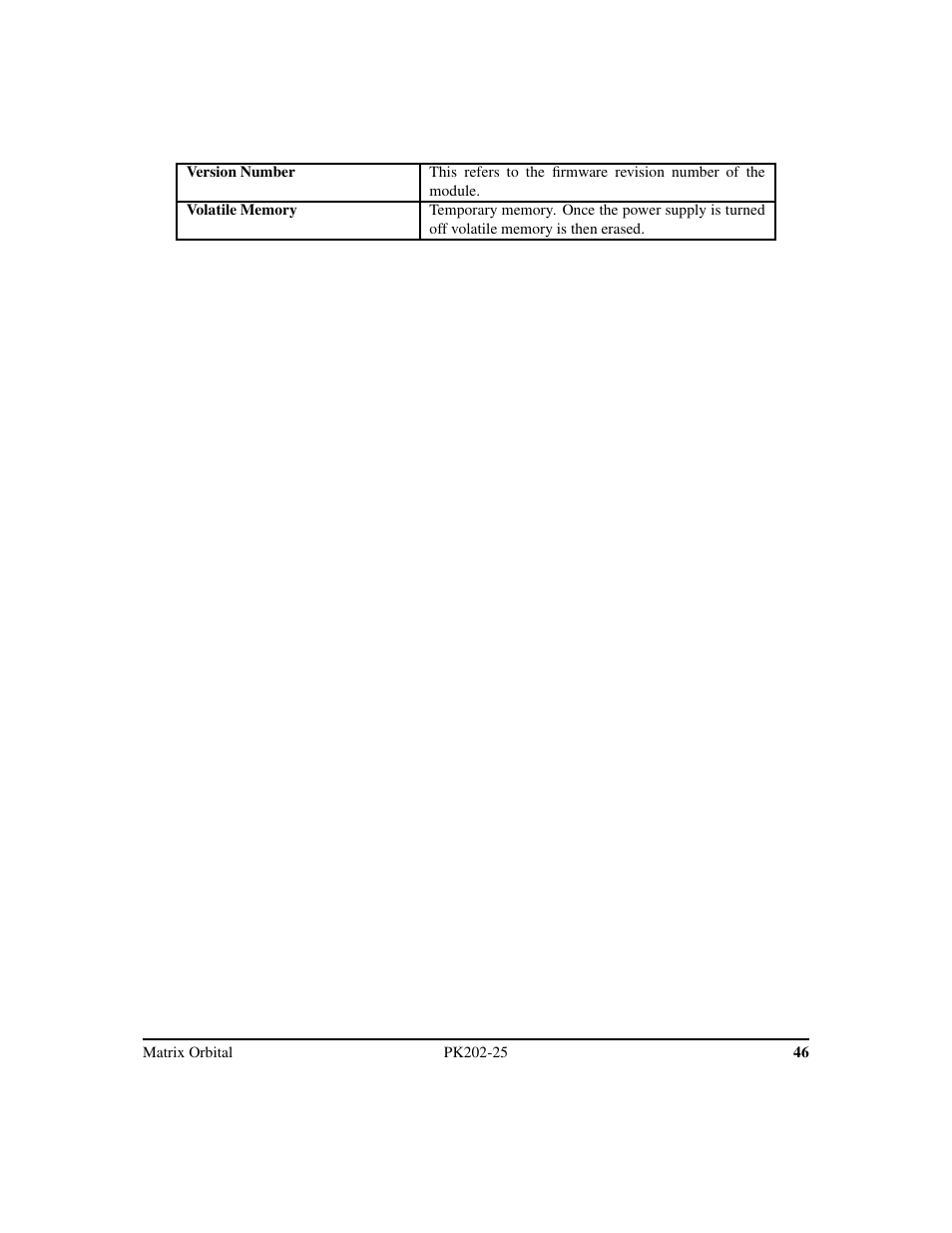 Matrix Orbital PK202-25 User Manual | Page 50 / 50