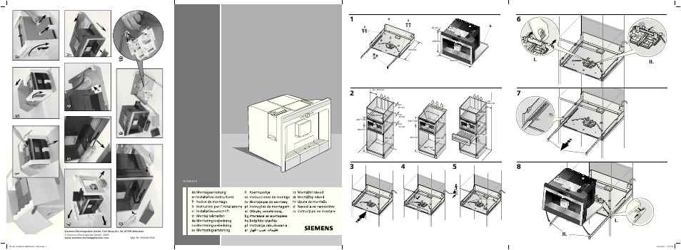 Siemens TK76K573 User Manual | 26 pages