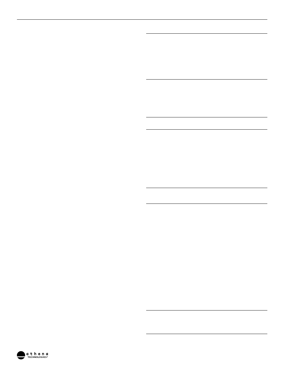 Avant-propos, Période de rodage, Athena | Un bref historique, Amplificateurs recommandés, Entretien du coffret, Raccordement des enceintes, Raccordements, Installation des enceintes | Athena Technologies AS-O6 User Manual | Page 3 / 12