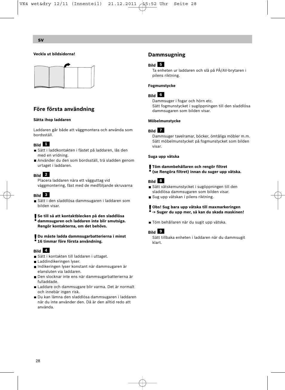 Siemens VK40B01 User Manual | Page 30 / 82