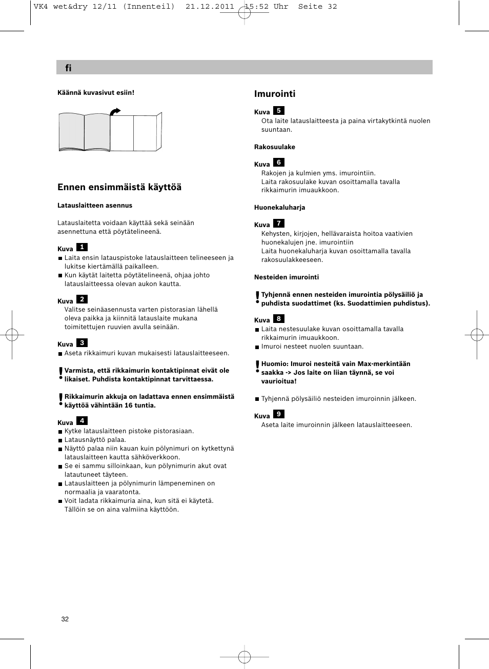 Siemens VK40B01 User Manual | Page 34 / 82