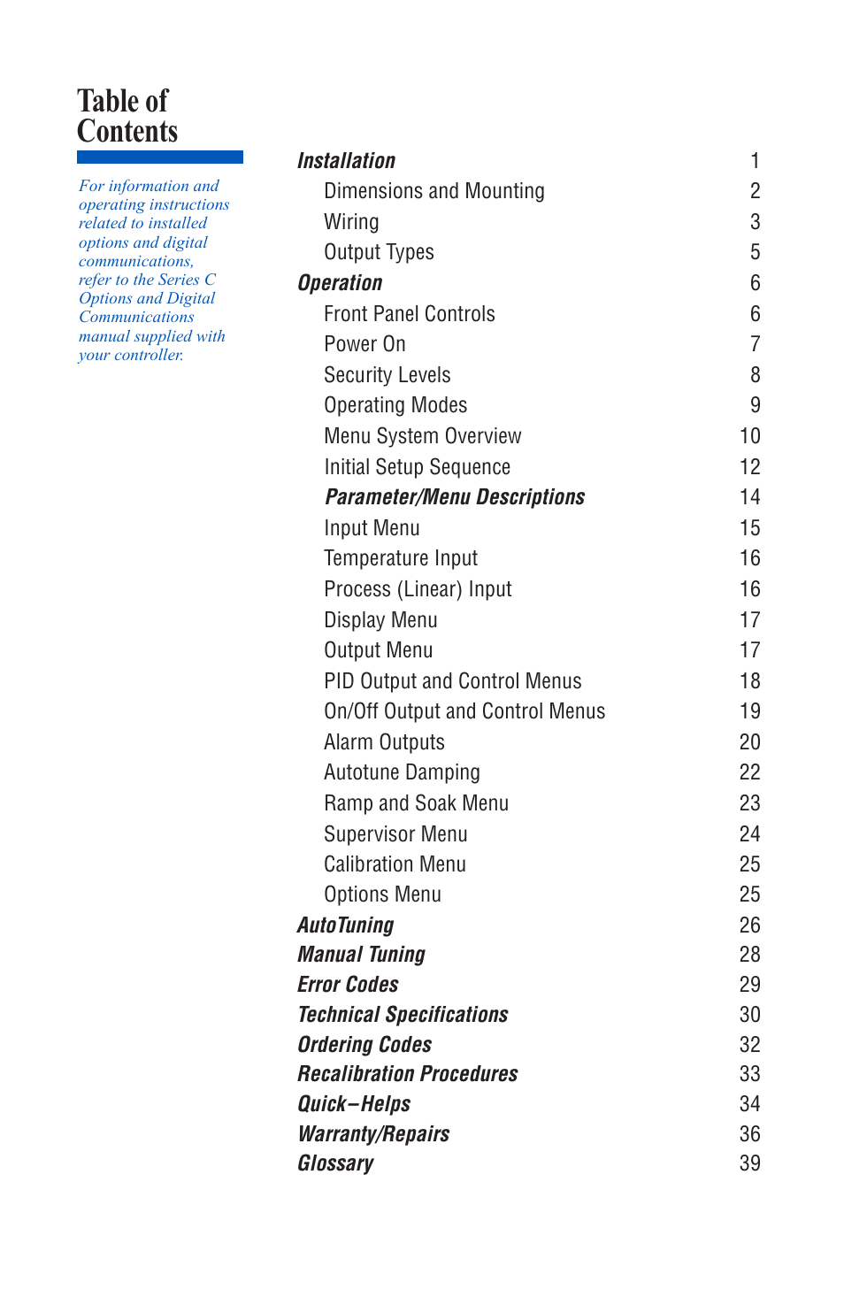 Athena Technologies 16C User Manual | Page 4 / 48