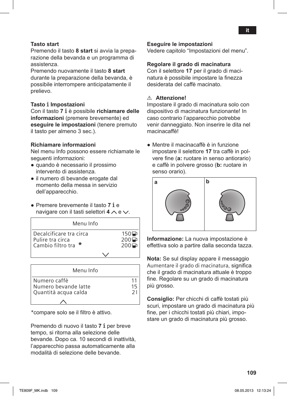 Siemens TE809F01DE User Manual | Page 113 / 140