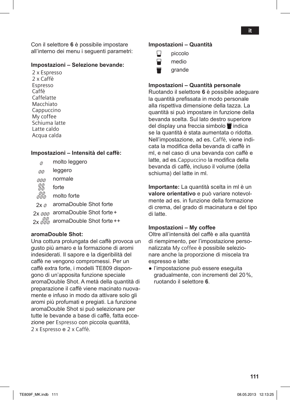 Siemens TE809F01DE User Manual | Page 115 / 140