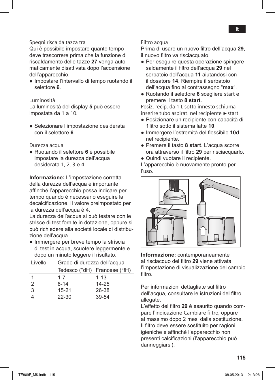 Siemens TE809F01DE User Manual | Page 119 / 140