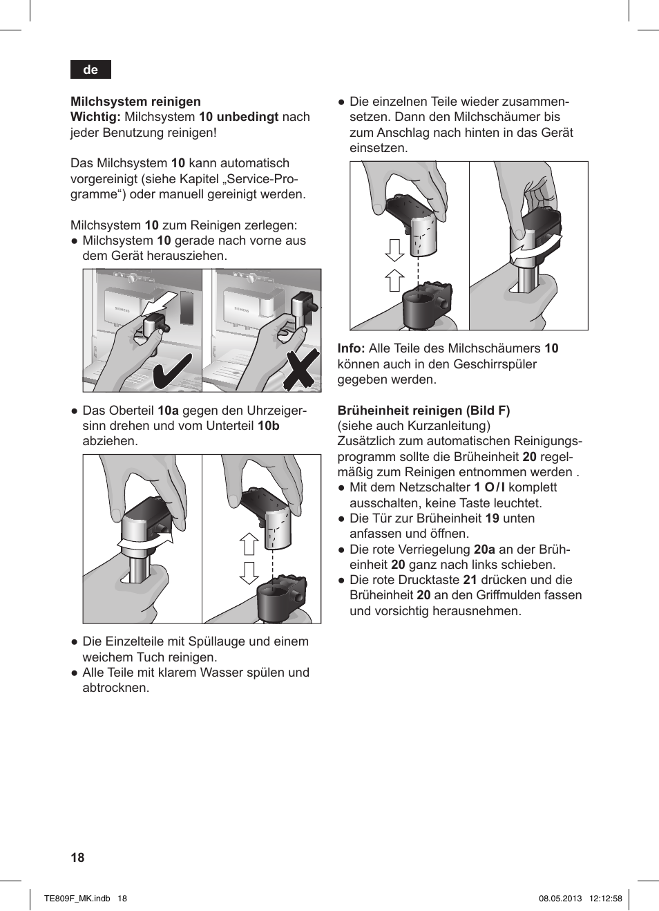 14 neu | Siemens TE809F01DE User Manual | Page 22 / 140