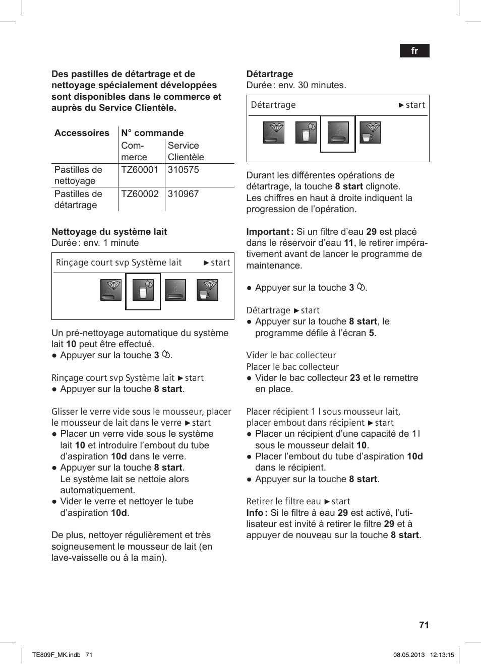 Siemens TE809F01DE User Manual | Page 75 / 140