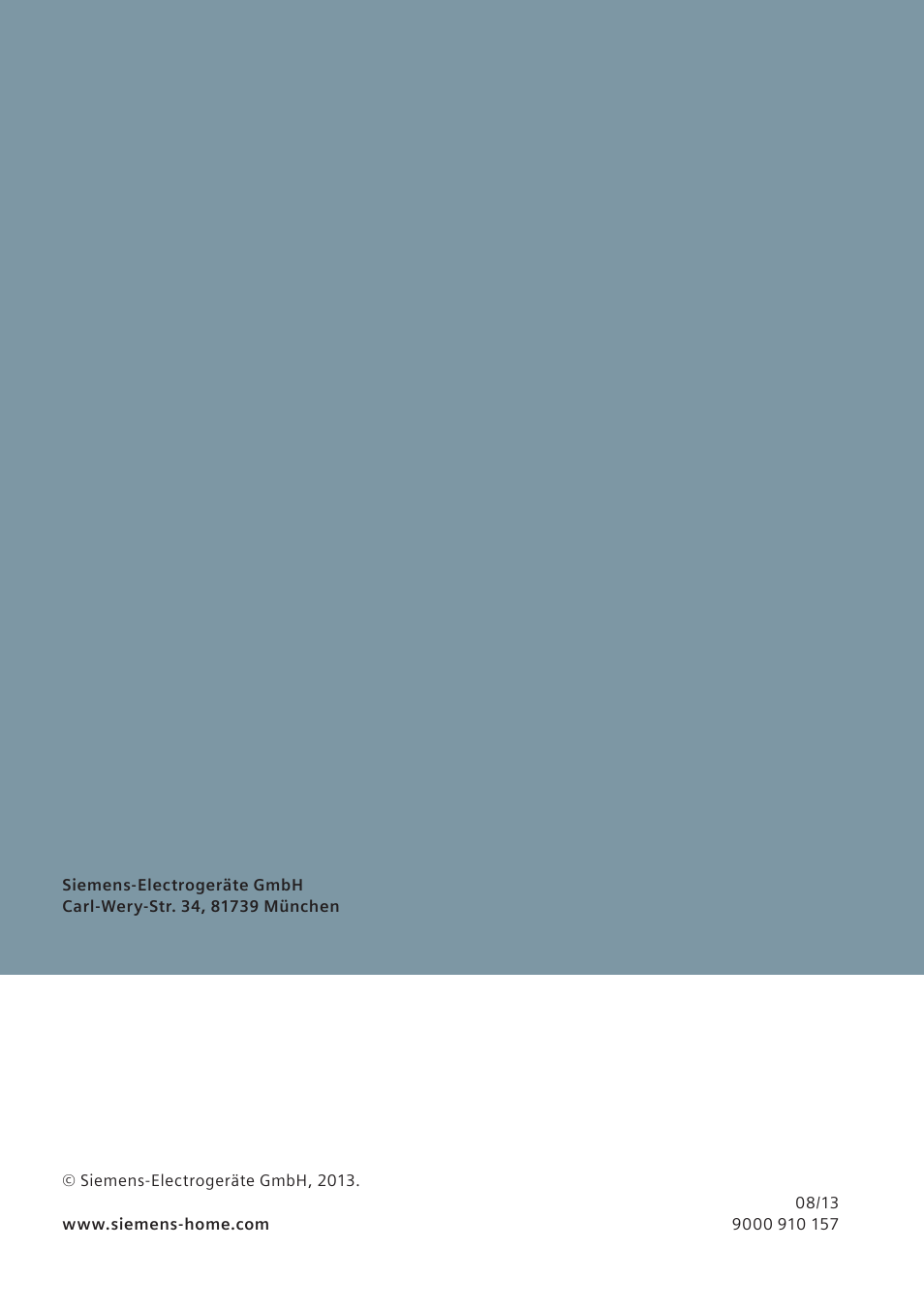 Siemens TE712501DE User Manual | Page 116 / 116