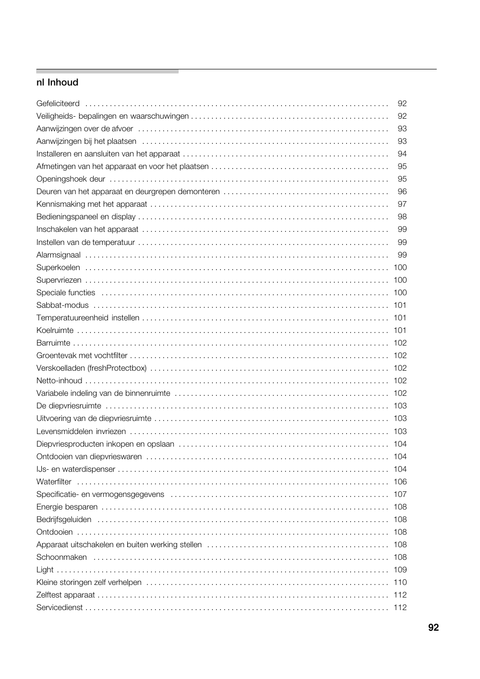 Siemens KA63DA71 User Manual | Page 92 / 114