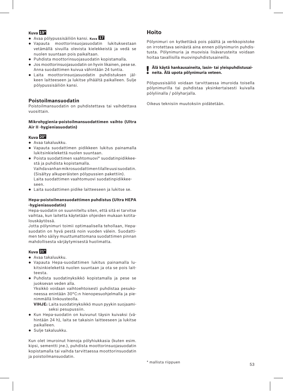 Siemens VSQ8SEN72A User Manual | Page 54 / 103