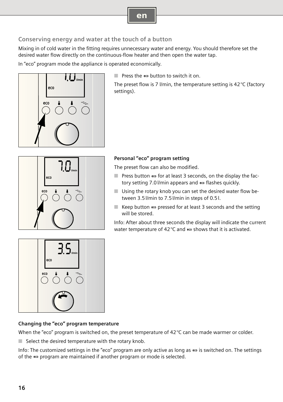 Siemens DE2427555 User Manual | Page 16 / 64
