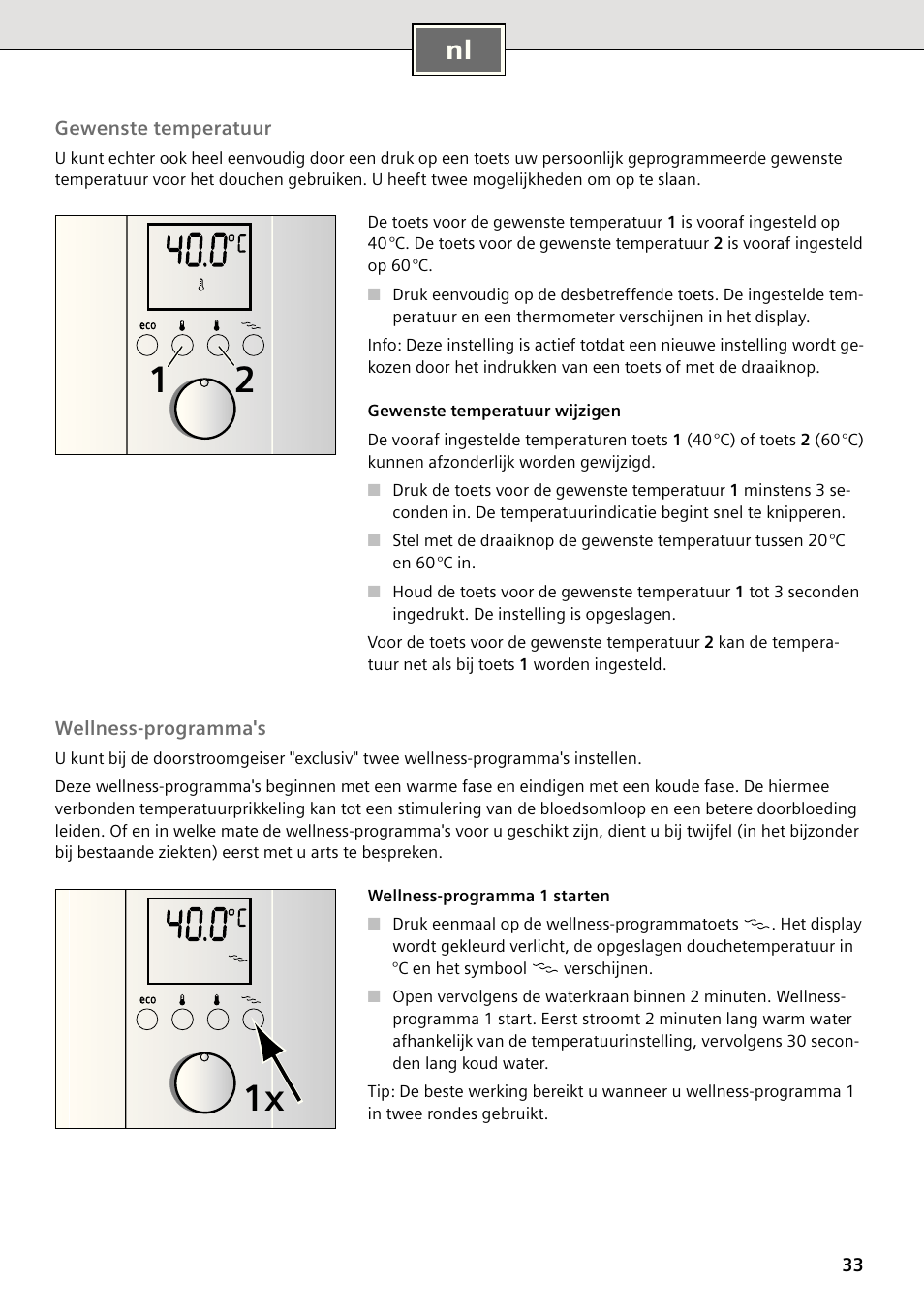 12 1x | Siemens DE2427555 User Manual | Page 33 / 64
