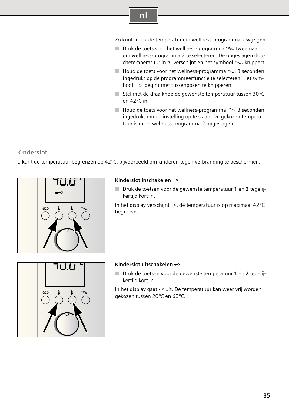 Siemens DE2427555 User Manual | Page 35 / 64