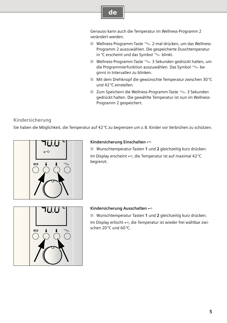 Siemens DE2427555 User Manual | Page 5 / 64