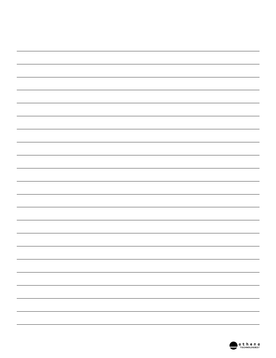 Athena Technologies AS-R1 User Manual | Page 14 / 16