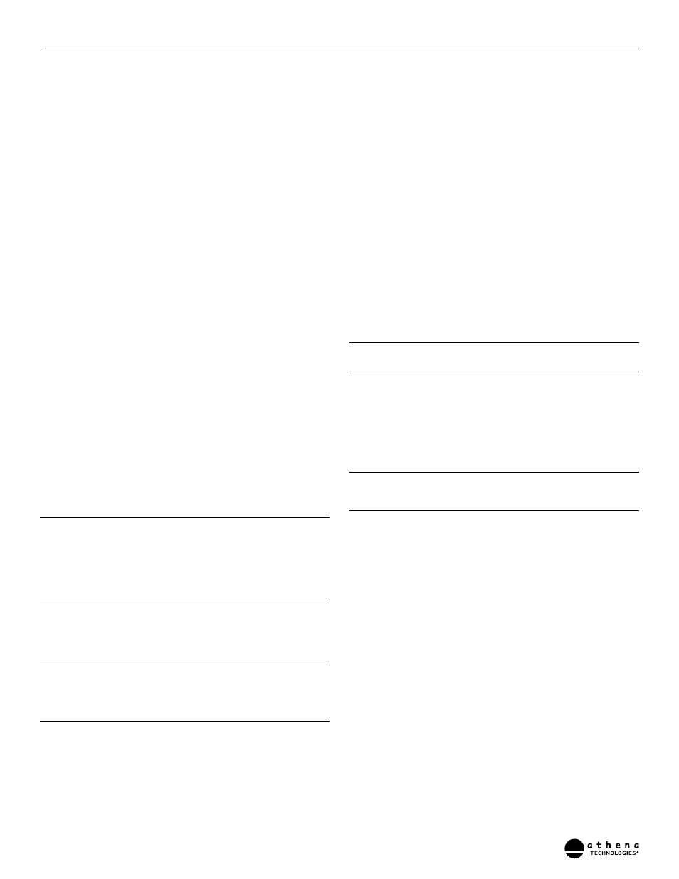 Introduction, Break-in period, Athena | Company background, Amplifier requirements, Cabinet care, Speaker placement, Speaker mounting, Speaker connections, Warranty outside of the united states and canada | Athena Technologies AS-R1 User Manual | Page 2 / 16