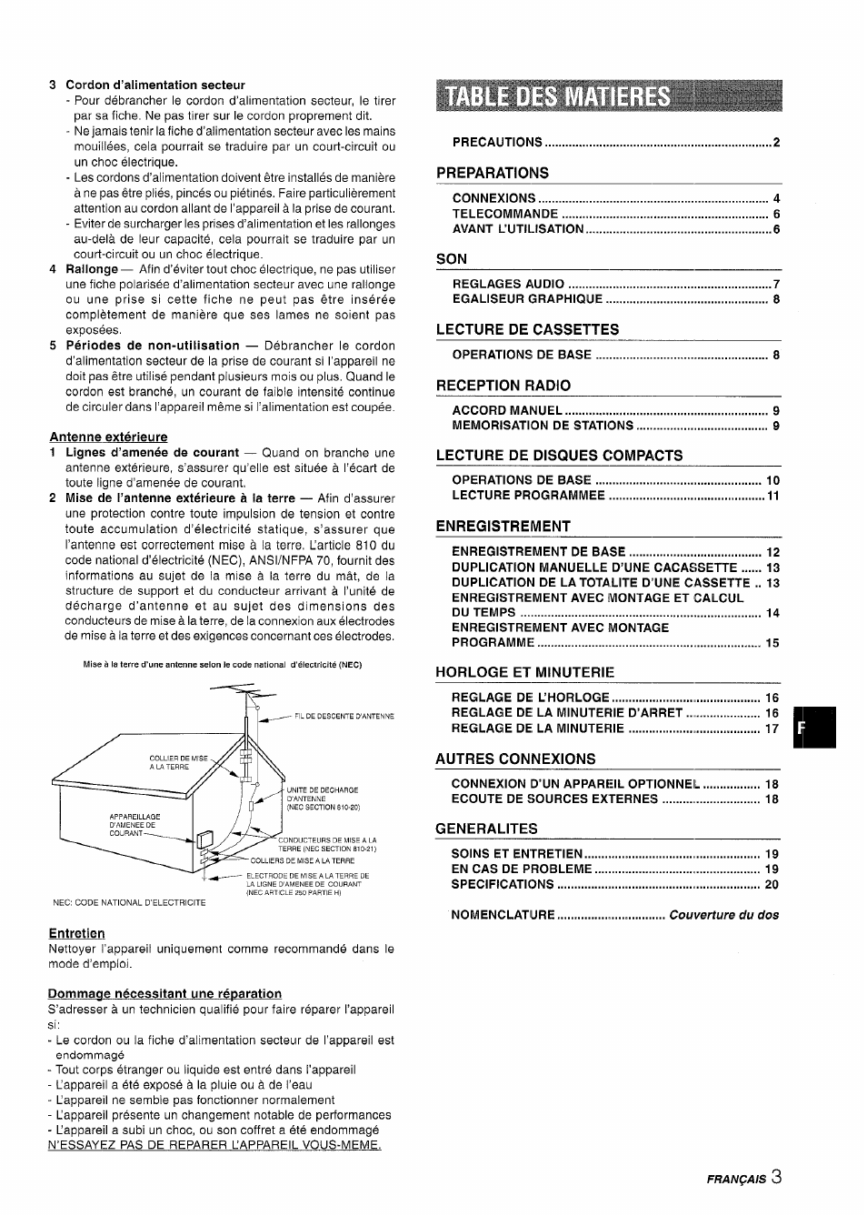 Aiwa CX-NA222 User Manual | Page 43 / 64