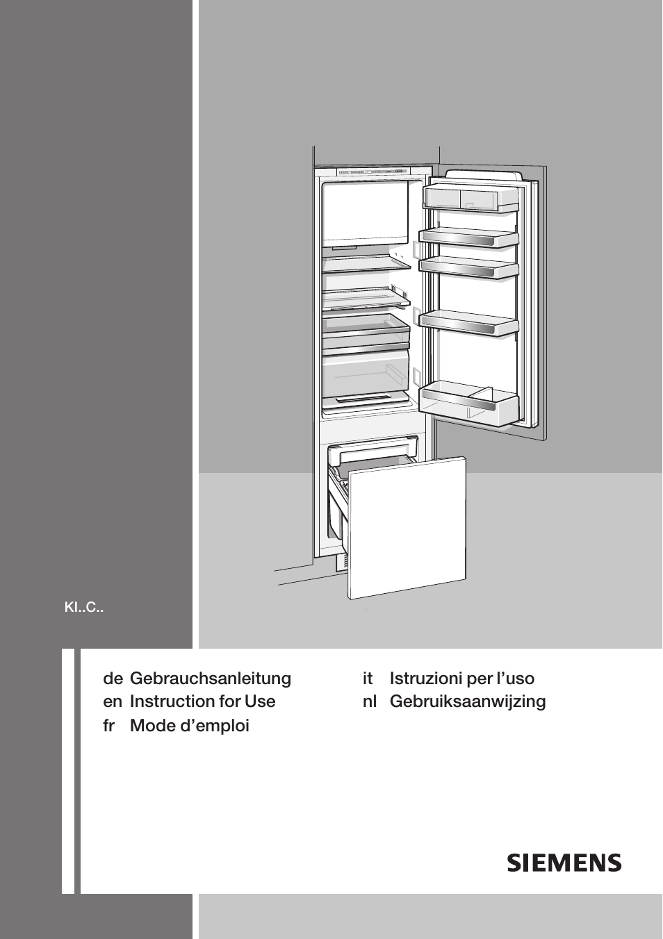 Siemens KI38CP65 User Manual | 103 pages