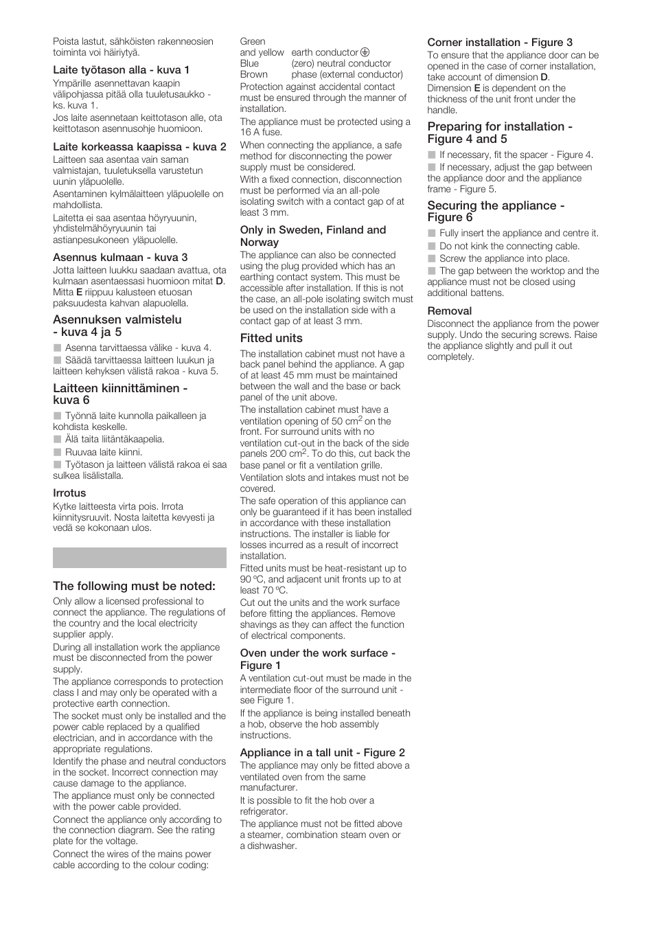 Siemens HB84K552 User Manual | Page 6 / 6