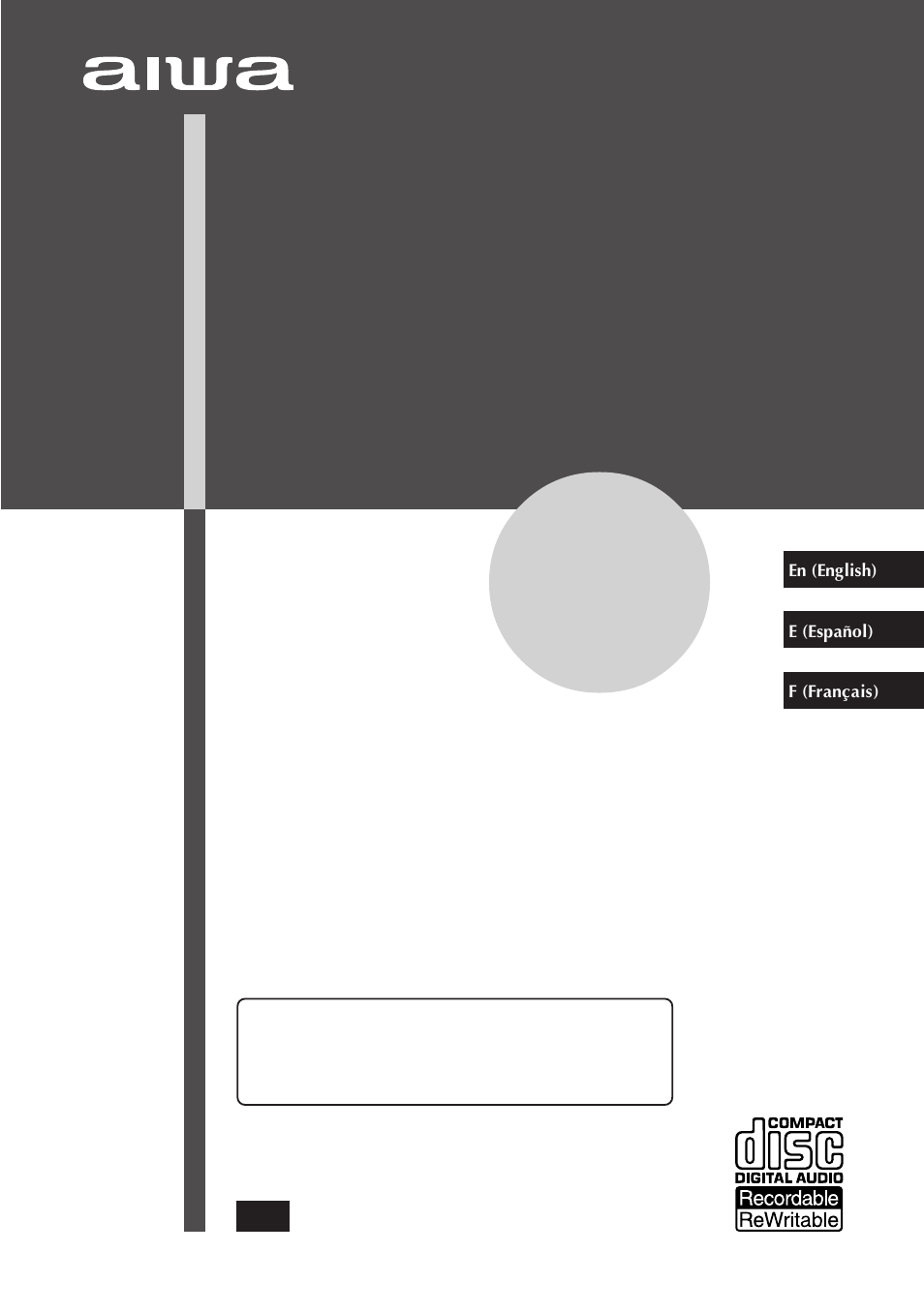 Aiwa XC-RW700 User Manual | 27 pages