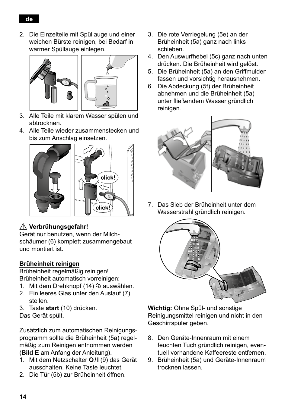 Siemens TE503521DE User Manual | Page 18 / 94