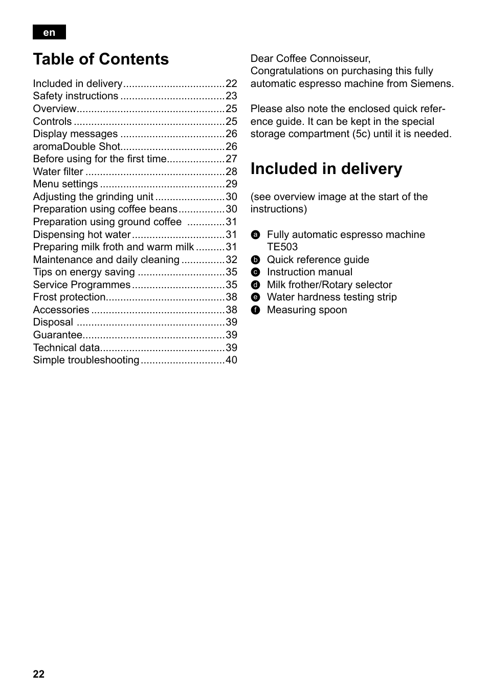 Siemens TE503521DE User Manual | Page 26 / 94