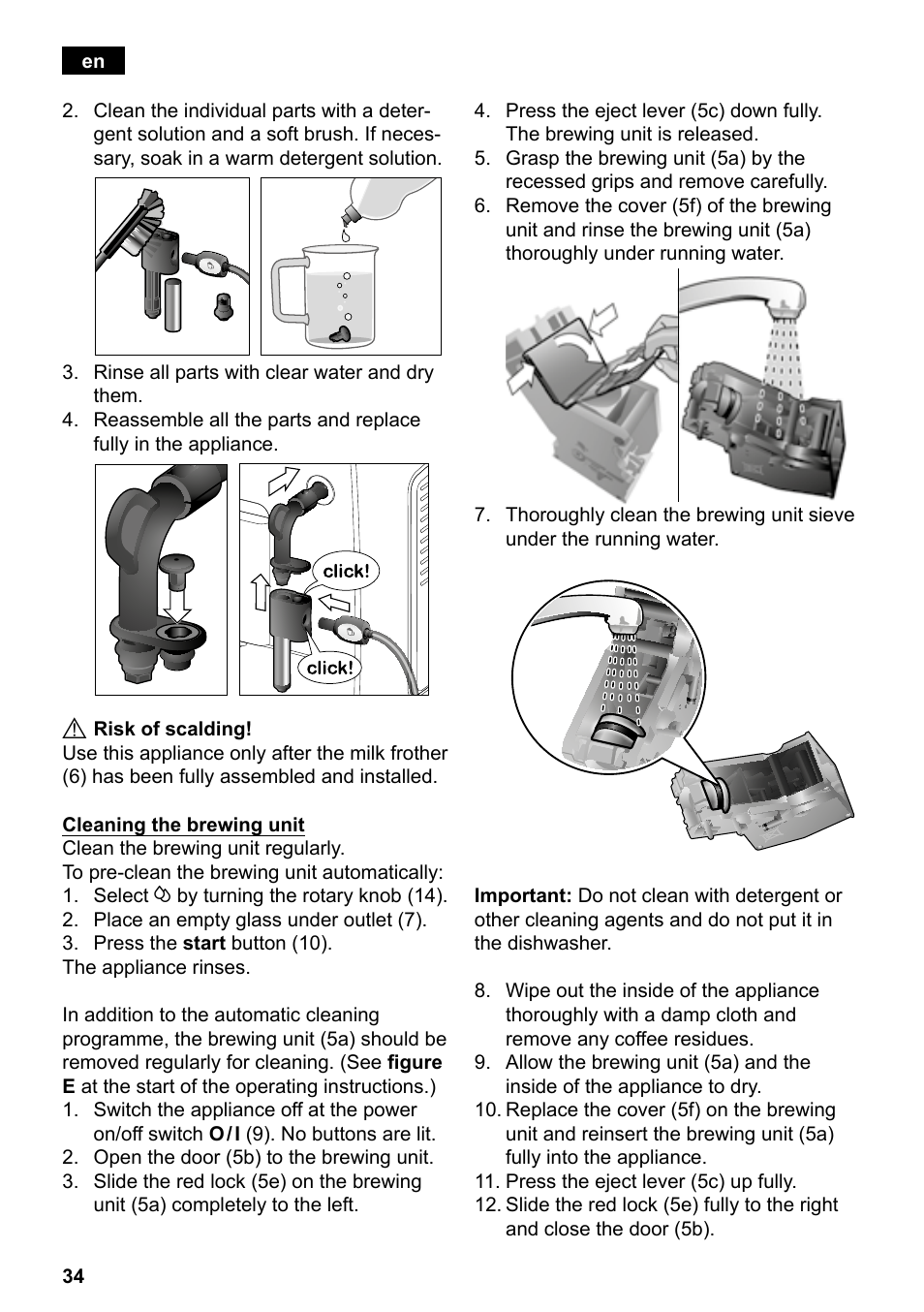 Siemens TE503521DE User Manual | Page 38 / 94