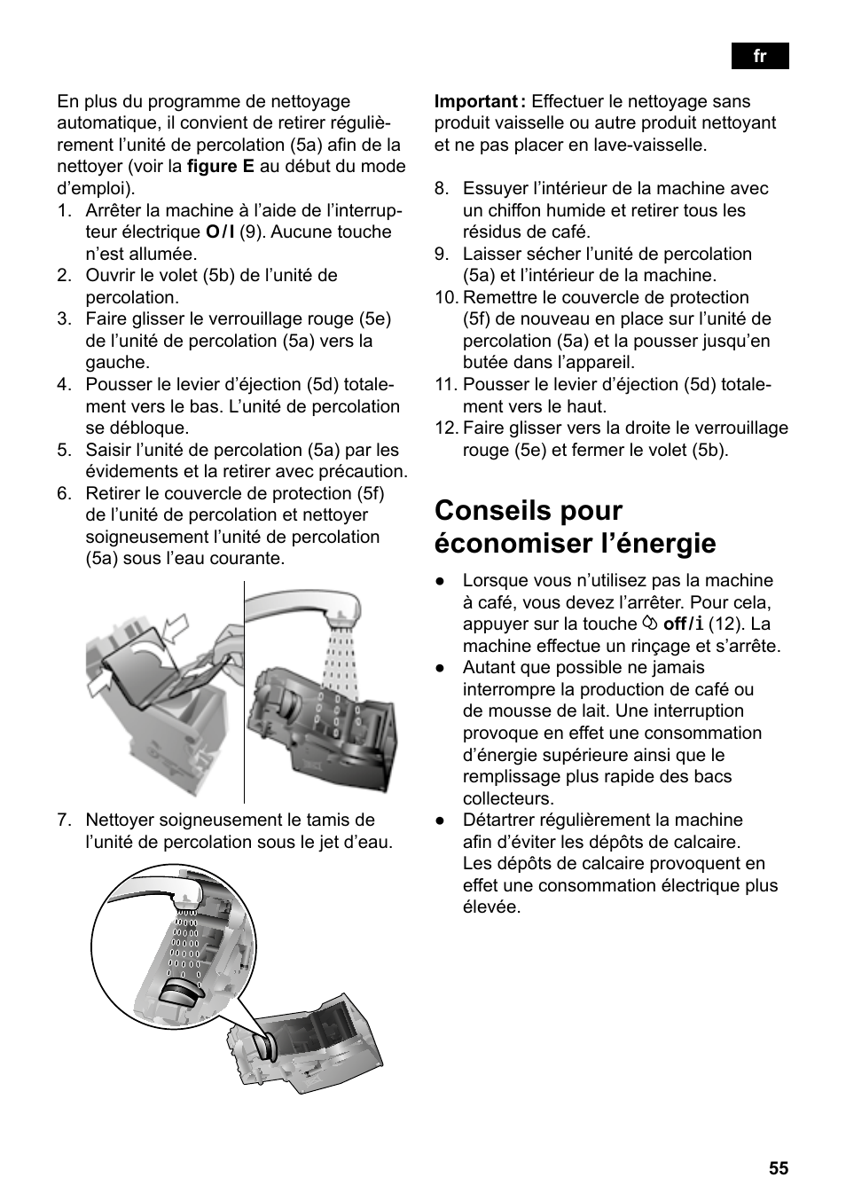 Conseils pour économiser l’énergie | Siemens TE503521DE User Manual | Page 59 / 94
