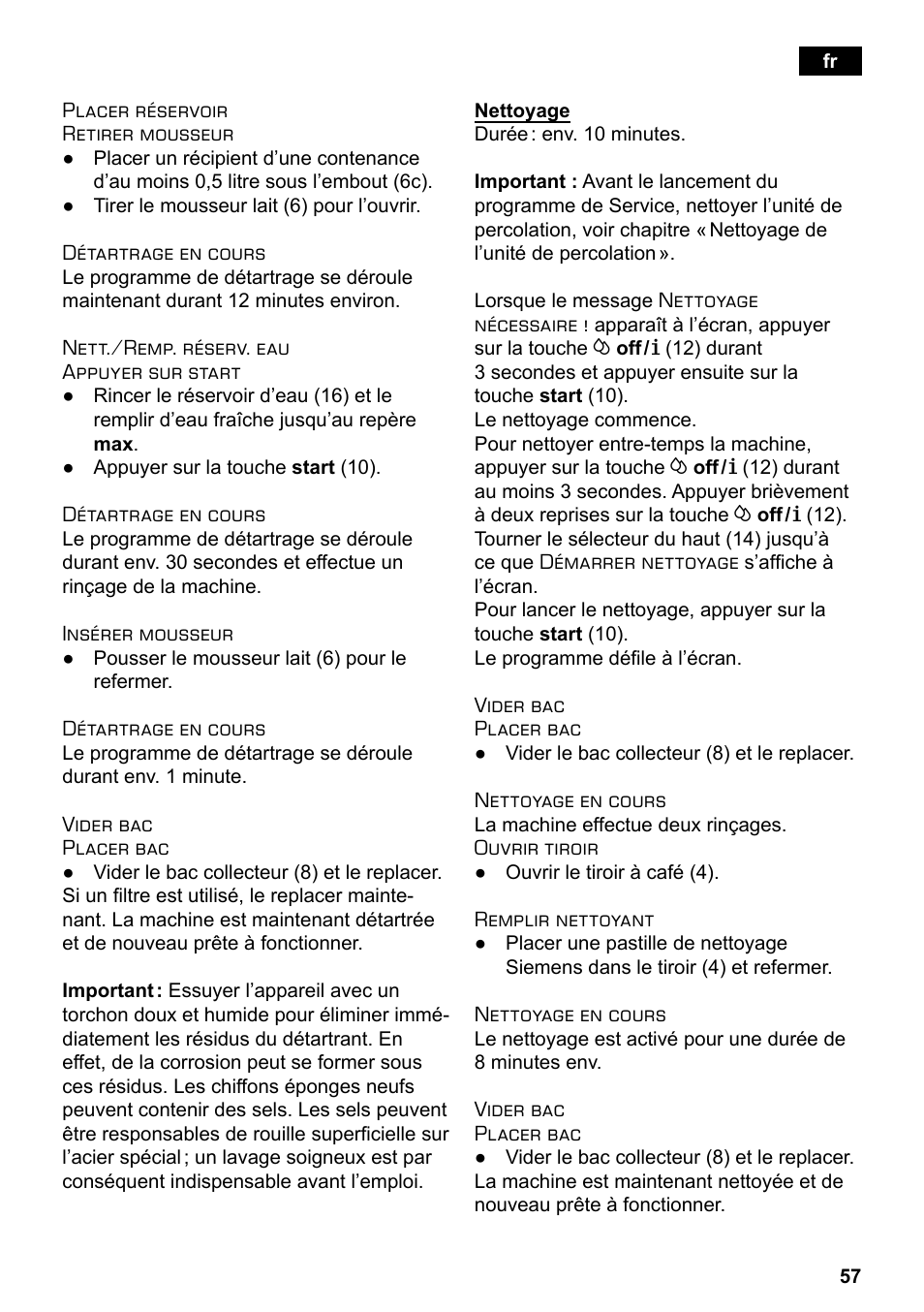 Siemens TE503521DE User Manual | Page 61 / 94