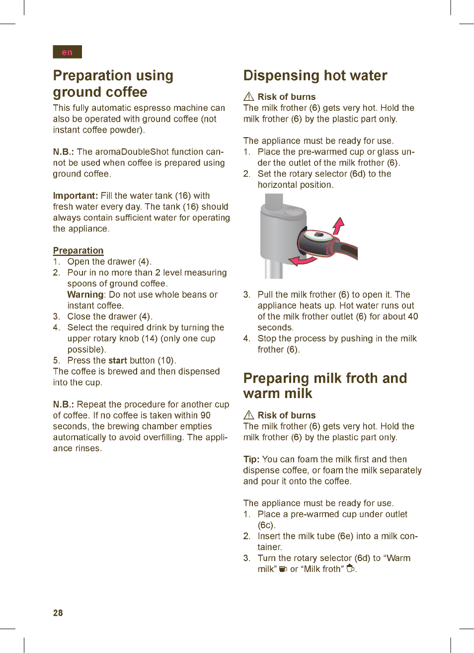 Siemens TE503521DE User Manual | Page 32 / 84