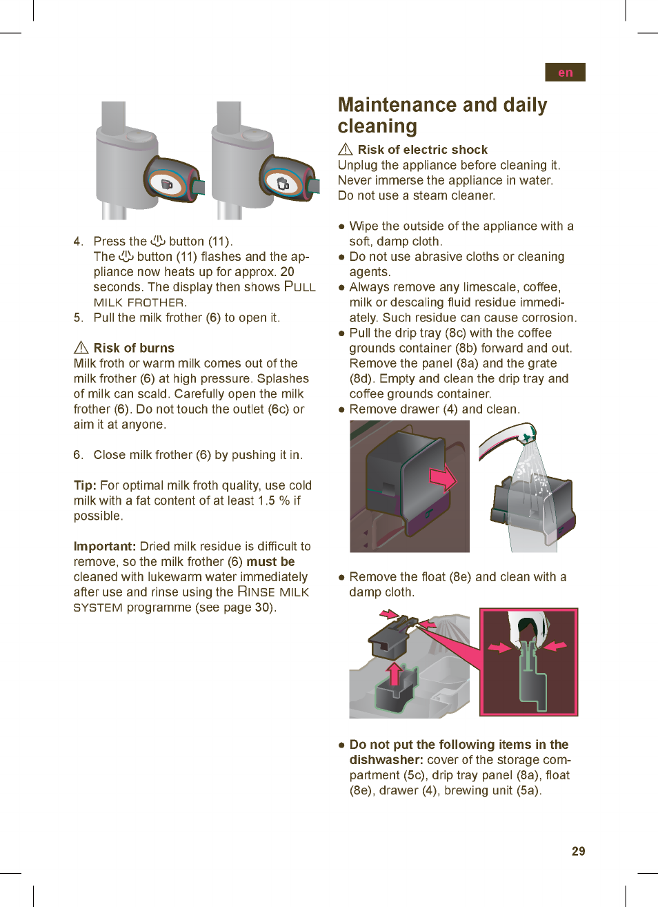 Siemens TE503521DE User Manual | Page 33 / 84