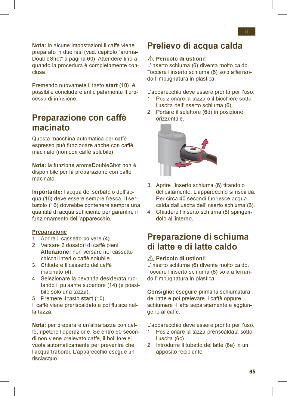 Siemens TE503521DE User Manual | Page 69 / 84